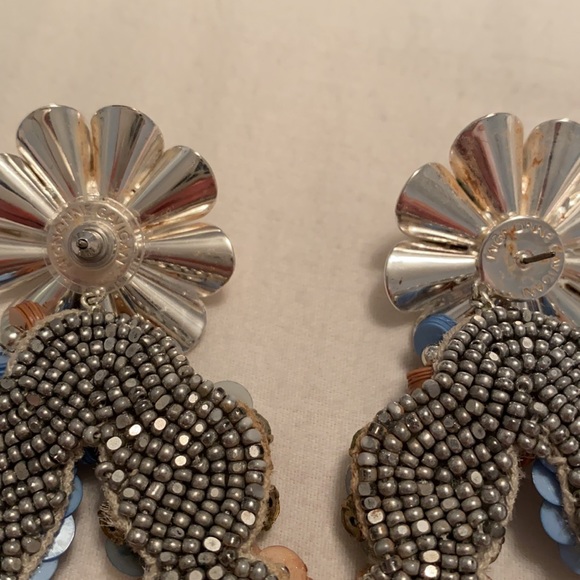 Mignonne Gavigan Blue/Silver Elyse Earrings - Picture 4 of 4